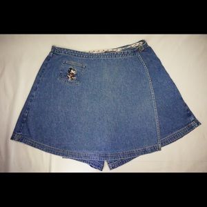 VINTAGE Disney Store Mickey Mouse Skort